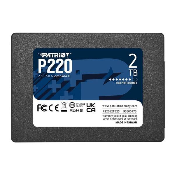SSD Patriot P220 2TB SATA 

