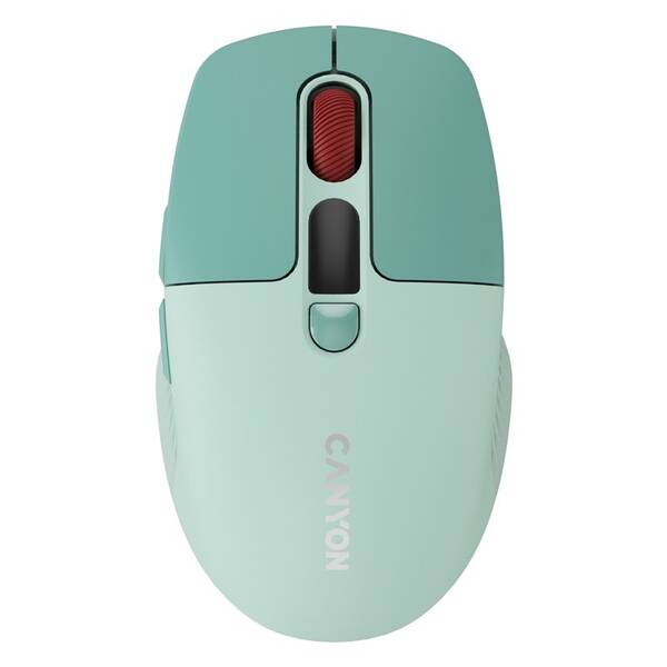Myš Canyon MW-26 LCD Silent Dual Mode zelená

