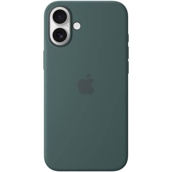 Kryt na mobil Apple iPhone 16 Plus Silicone Case s MagSafe - jazerne zelený 

