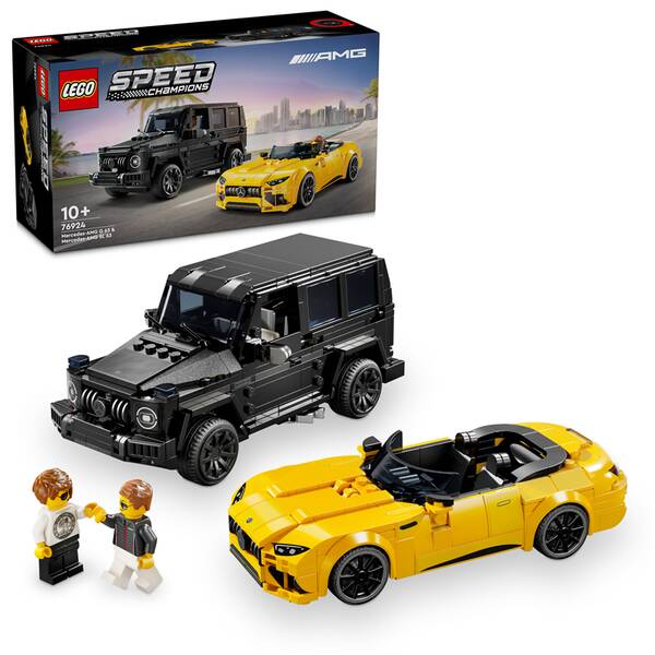 Stavebnica LEGO® Speed Champions 76924 Mercedes-AMG G 63 a Mercedes-AMG SL 63 


