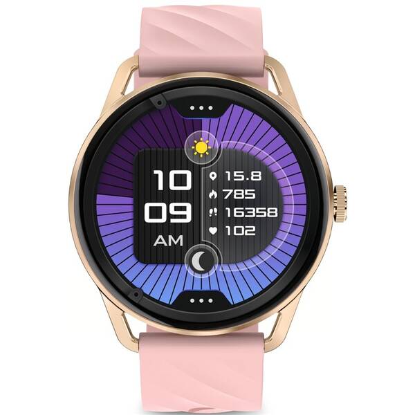 Inteligentné hodinky Aligator Watch AMOLED PRO ružové

