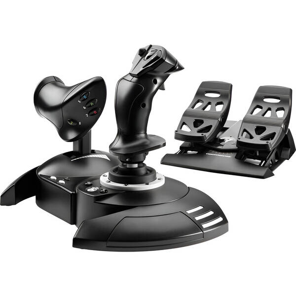 Joystick Thrustmaster T.Flight Full Kit X, pedálová sada TFRP RUDDER + Joystick Hotas pre Xbox Series a PC 

