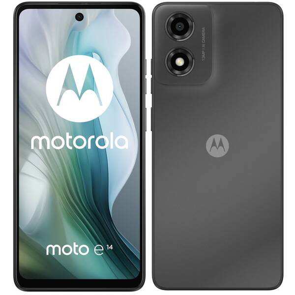 Mobilný telefón Motorola Moto E14 2 GB / 64 GB sivý


