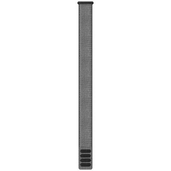 Remienok Garmin UltraFit 22 mm, nylonový, sivý, na suchý zips sivý

