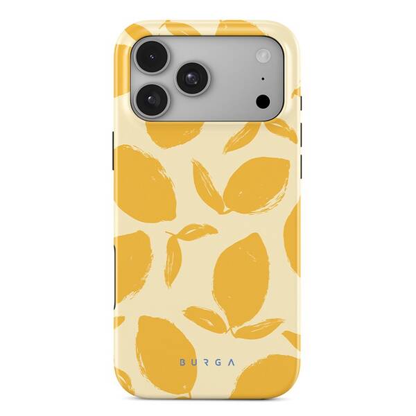 Kryt na mobil Burga Tough MagSafe, Lemon Tart na Apple iPhone 18 Pro 


