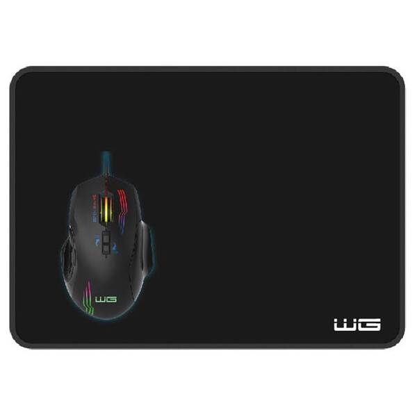 Podložka pod myš WG 35 x 25 cm čierna

