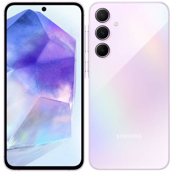 Mobilný telefón Samsung Galaxy A55 5G 8 GB / 128 GB - Awesome Lilac 

