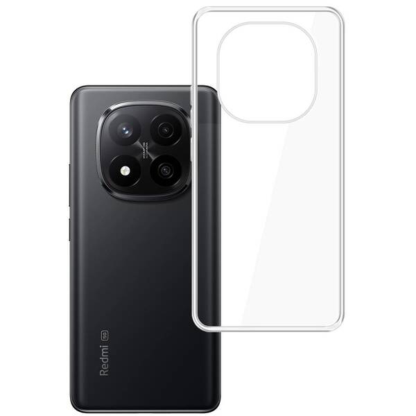 Kryt na mobil 3mk Clear Case na Xiaomi Redmi Note 15 Pro+ 5G priehľadný

