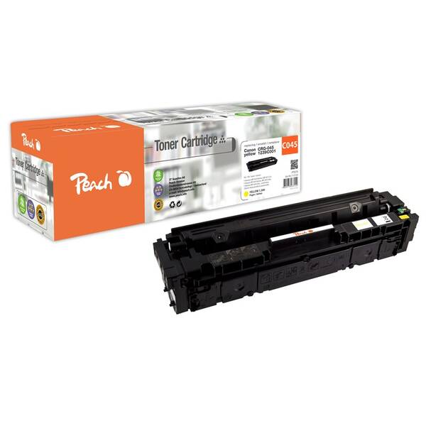 Toner Peach Canon CRG-045, 1300 strán žltý

