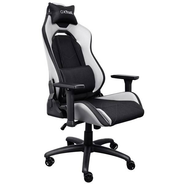 Herná stolička Trust GXT 714W RUYA čierna/biela

