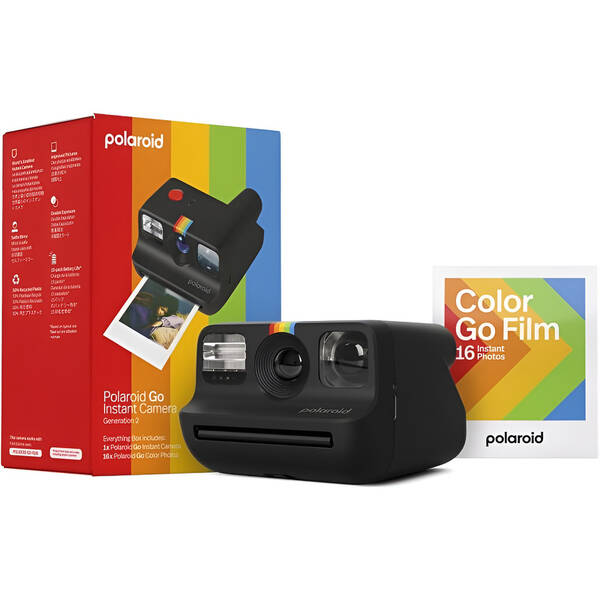 Instantný fotoaparát Polaroid Go Gen 2 E-box čierny

