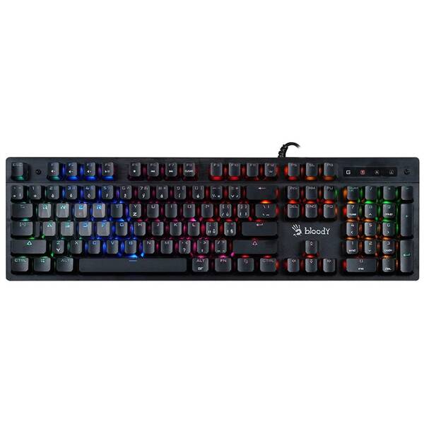 Klávesnica A4Tech Bloody B500N, Mecha-Like Switch, USB, CZ/SK layout čierna


