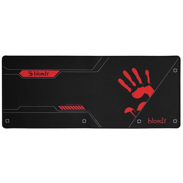 Podložka pod klávesnicu a myš A4Tech Bloody BP-50L, 75×30 cm čierna

