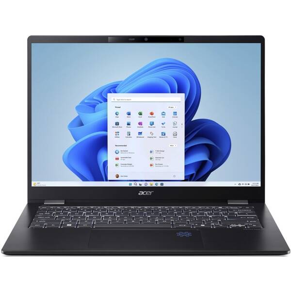 Notebook Acer TravelMate P6 14 AI (TMP614-54T-TCO-72M8) čierny

