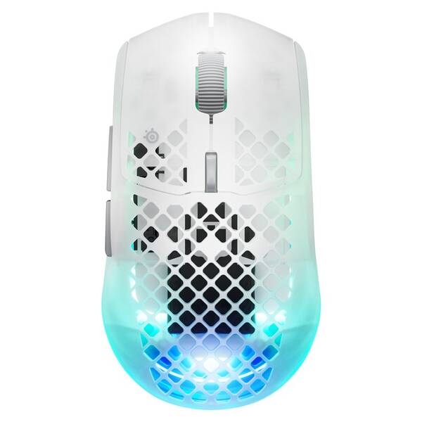 Myš SteelSeries Aerox 3 Wireless Gen 2 - Ghost biela

