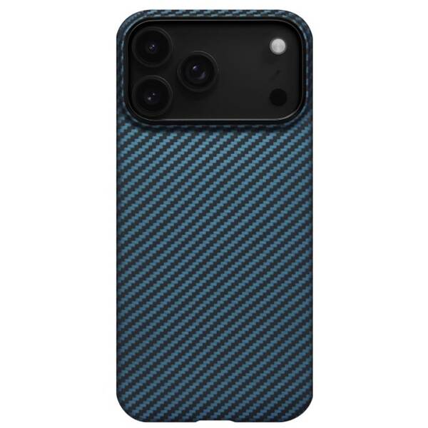 Kryt na mobil Pitaka Ultra-Slim na Apple iPhone 17 Pro Max sivý/modrý

