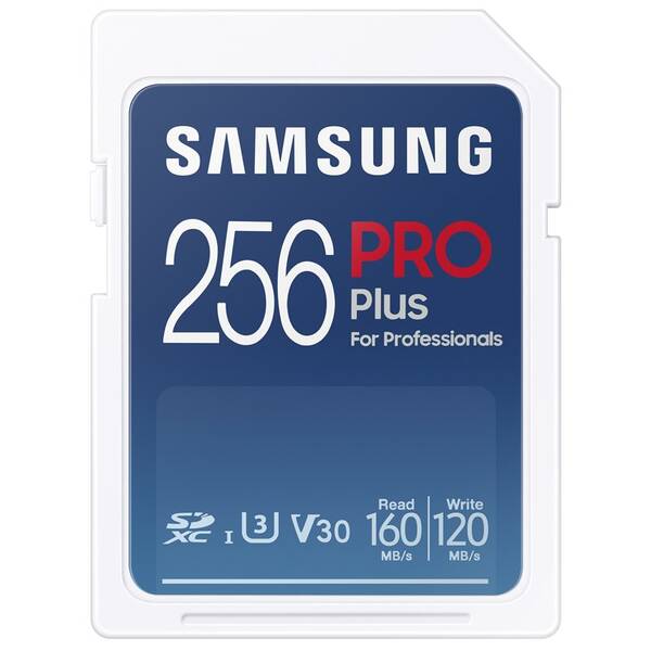 Pamäťová karta Samsung 256GB UHS-I U3 (160R/120W) + USB adaptér 

