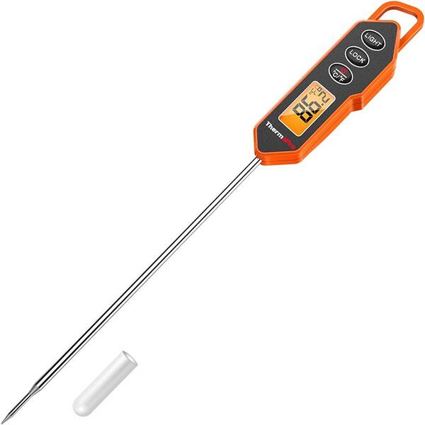 Teplomer do mäsa ThermoPro TP-01H oranžový

