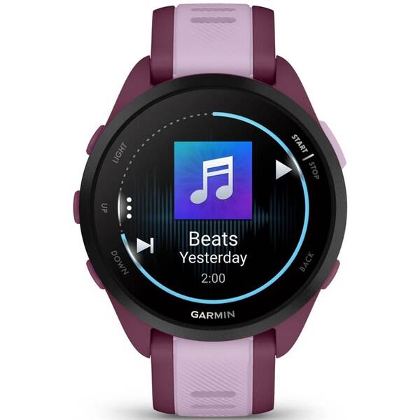 Inteligentné hodinky Garmin Forerunner 165 Music - Berry / Lilac 

