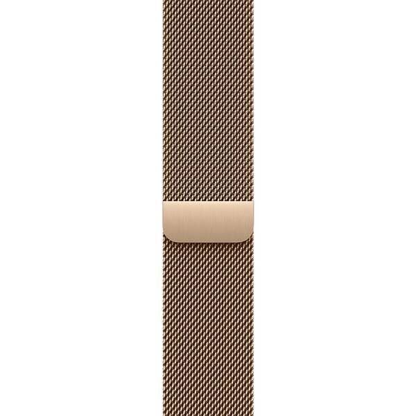 Remienok Apple 40mm zlatý milánsky ťah 

