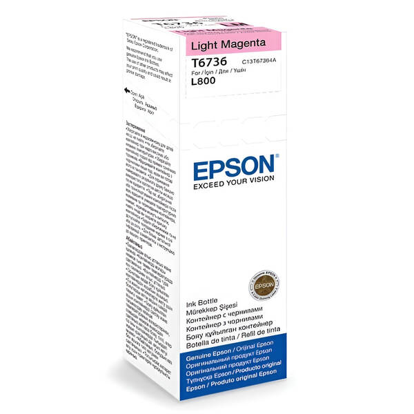 Cartridge Epson T6736, 70 ml - svetlo purpurová 

