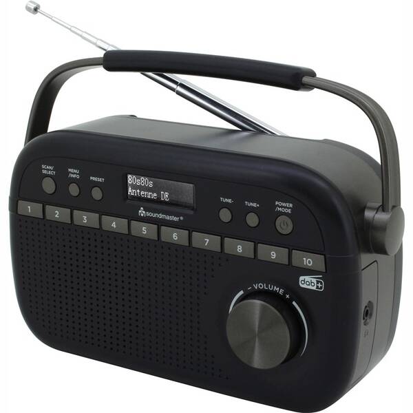 Rádioprijímač s DAB+ Soundmaster DAB280SW čierny

