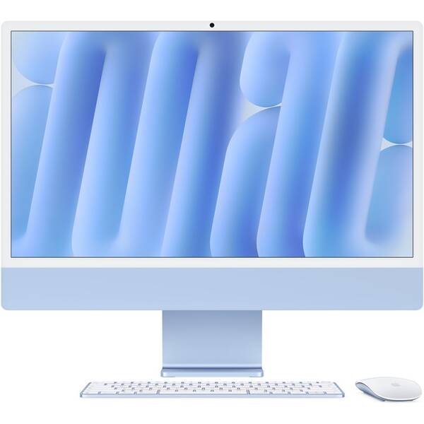 PC all in-one Apple 24" M6 10×CPU 10×GPU, 16 GB, 256 GB - modrý SK 

