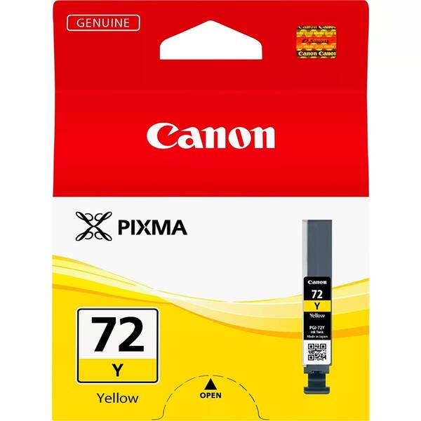 Cartridge Canon PGI-72 Y, 377 strán žltá

