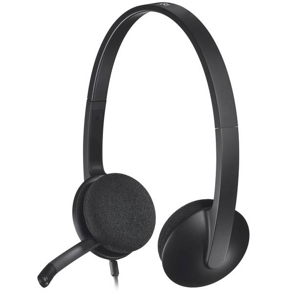 Headset Logitech H340 USB čierny

