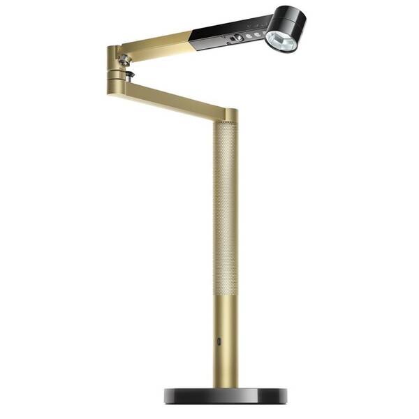 Stolná lampa Dyson Solarcycle Morph CD06, 14,3W, stmievanie, PIR čierna/zlatá

