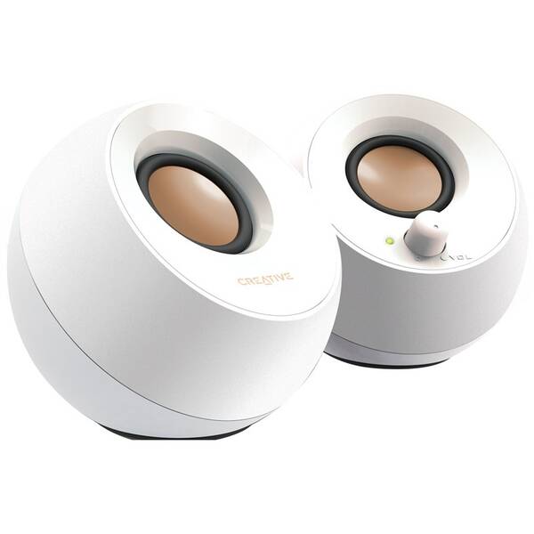 Reproduktory Creative Pebble 2.0 biele

