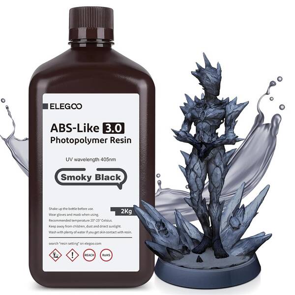 UV resin Elegoo ABS-likeV3 2kg - smoky black 

