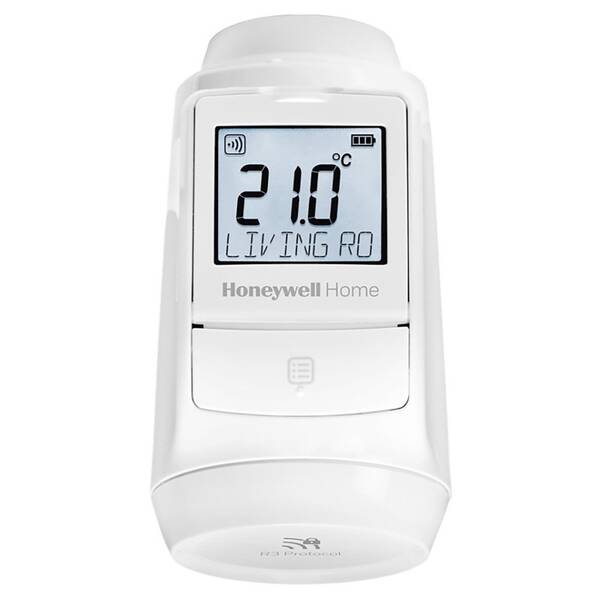 Bezdrôtová termohlavica Honeywell Home EvoHome EVO-TRV biela

