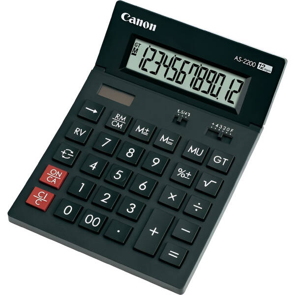 Kalkulačka Canon AS-1200 čierna

