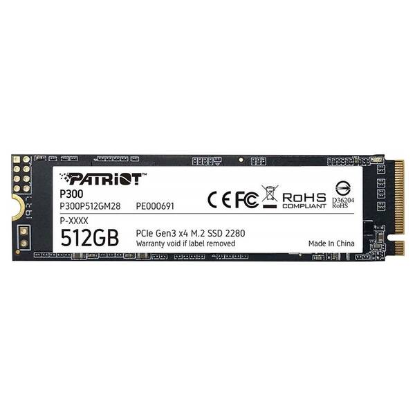 SSD Patriot P300 512GB 

