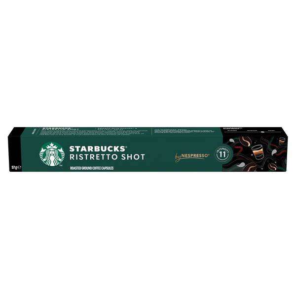 Kapsuly pre espressá Starbucks Ristretto shot by NESPRESSO® (10 ks) 

