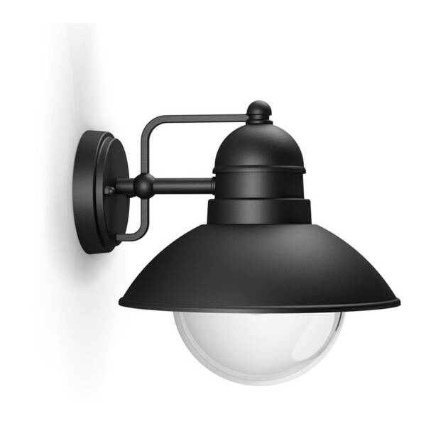 Nástenné svietidlo Philips Hoverfly, 1xE27 čierne

