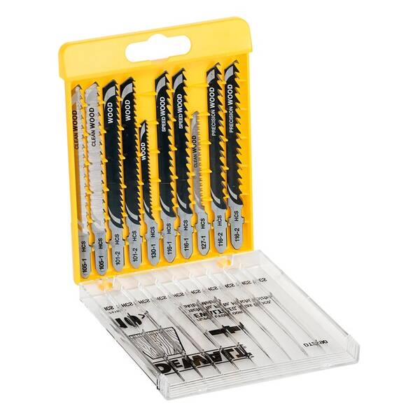 Sada pílových plátkov Dewalt DT2290 (10 ks) 

