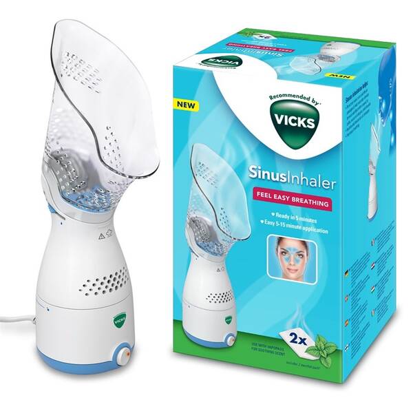 Inhalátor parný VICKS VH200 biely

