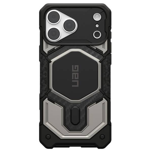Kryt na mobil UAG Monarch Pro MagSafe na Apple iPhone 18 Pro / 17 Pro sivý

