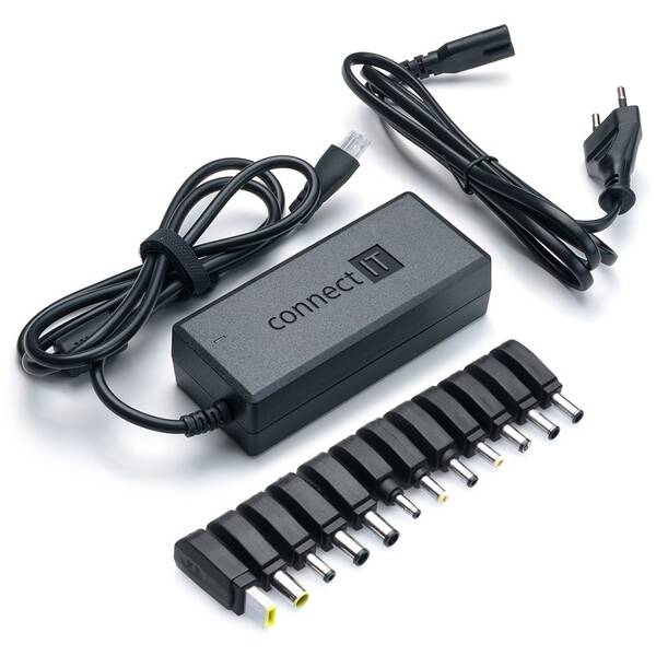 Sieťový adaptér Connect IT CI-132 univerzálny pre notebooky, 70 W 

