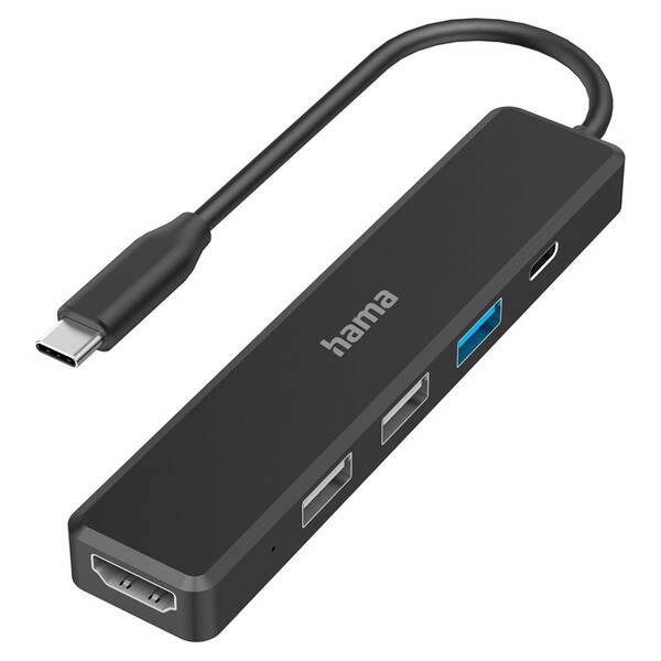 USB Hub Hama 4x USB, 1x HDMI 

