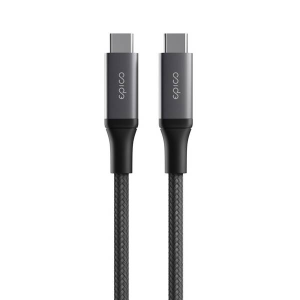 Kábel Epico UltraLink USB4 40Gbps 240W 8K/60Hz 1.5m USB-C EC48 čierny

