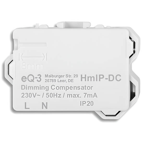 Modul Homematic IP Kompenzátor rušenia svetiel 

