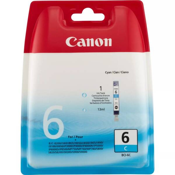Cartridge Canon BCI-6C, 210 strán 

