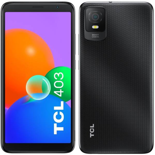 Mobilný telefón TCL 403 2 GB / 32 GB - Prime Black 

