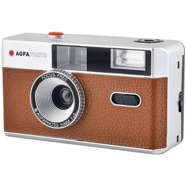 Analógový fotoaparát AgfaPhoto Analogue Photo Camera hnedý

