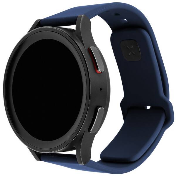 Remienok FIXED Silicone Sporty Strap s Quick Release 20mm modrý

