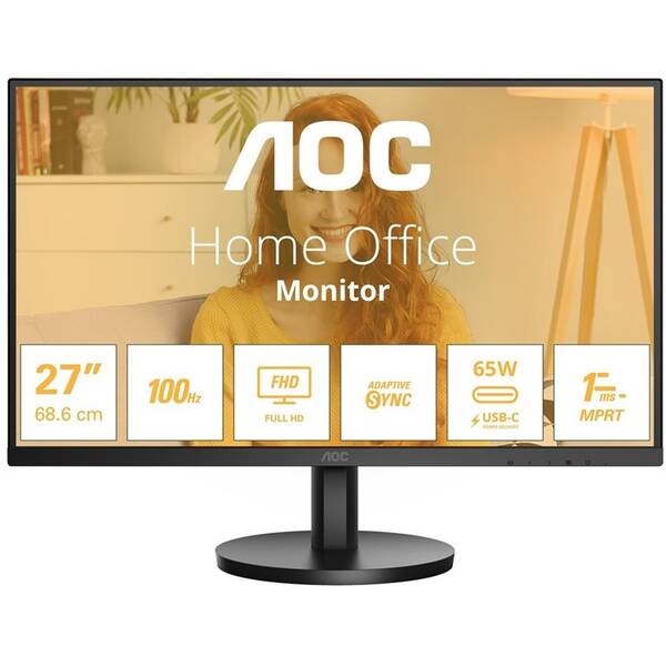 Monitor AOC 27B3CA2 čierny

