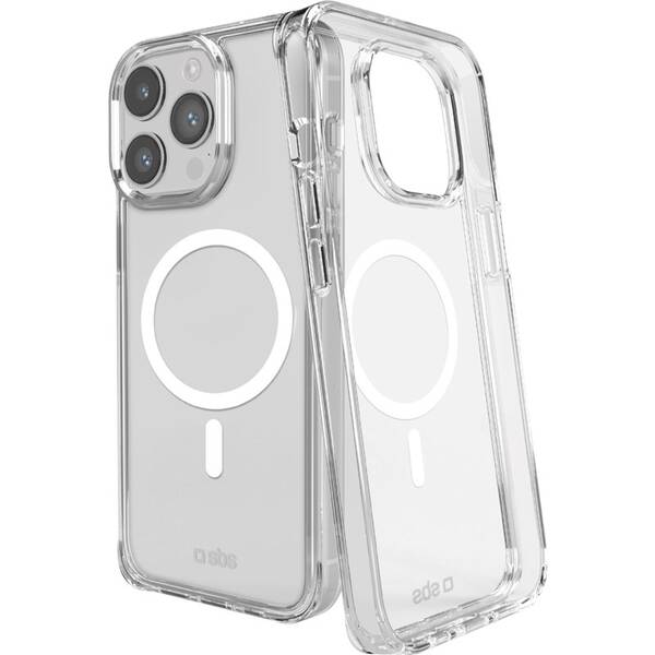 Kryt na mobil SBS Light Mag Case s podporou MagSafe na Apple iPhone 16 Pro priehľadný

